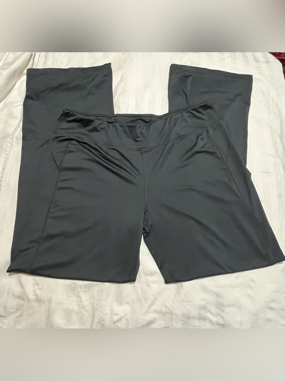 Danskin Women's Black Track Pants with Wide Waistband
14-08